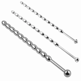 Extreme Pain Explorer Urethral Sounding: Stainless Steel Penis Plug Advanced Stimulation
