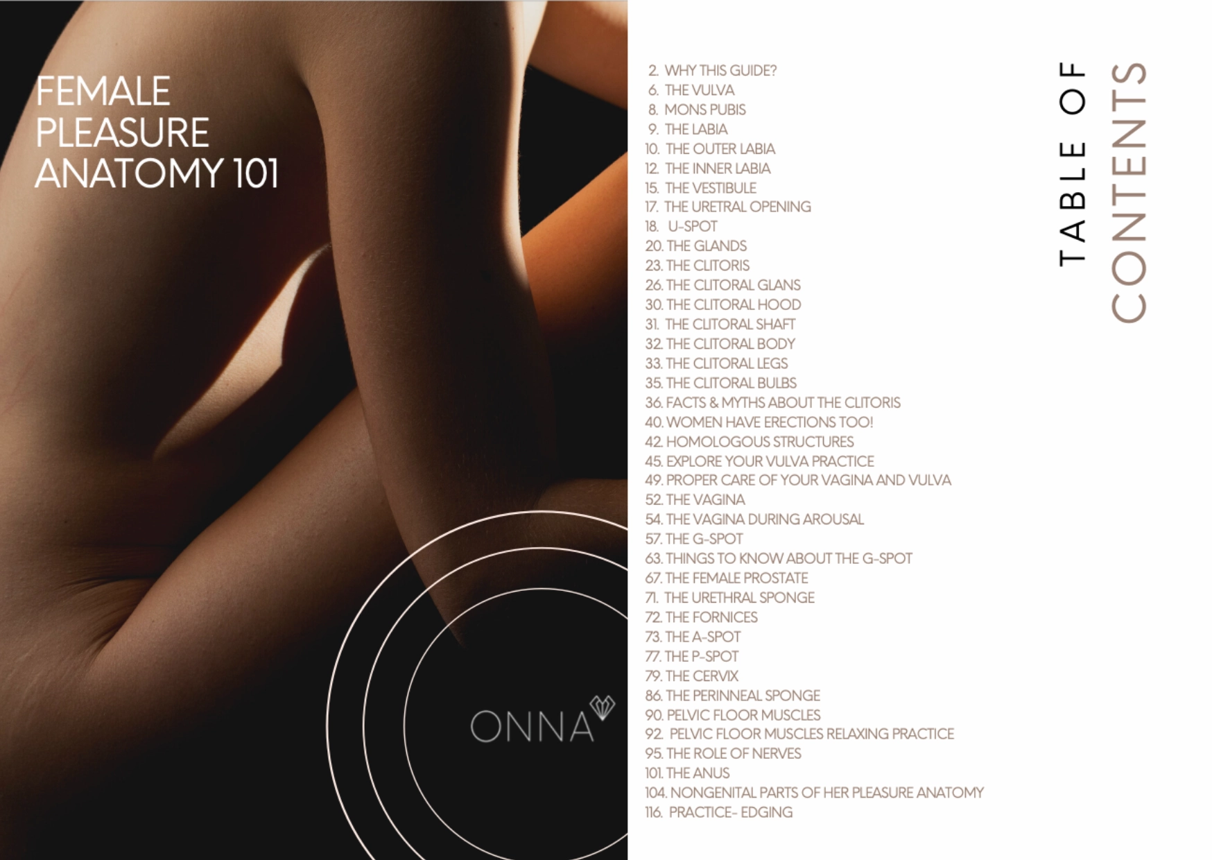 FEMALE PLEASURE ANATOMY 101- YOUR ROADMAP TO BETTER SEX, MORE PLEASURE