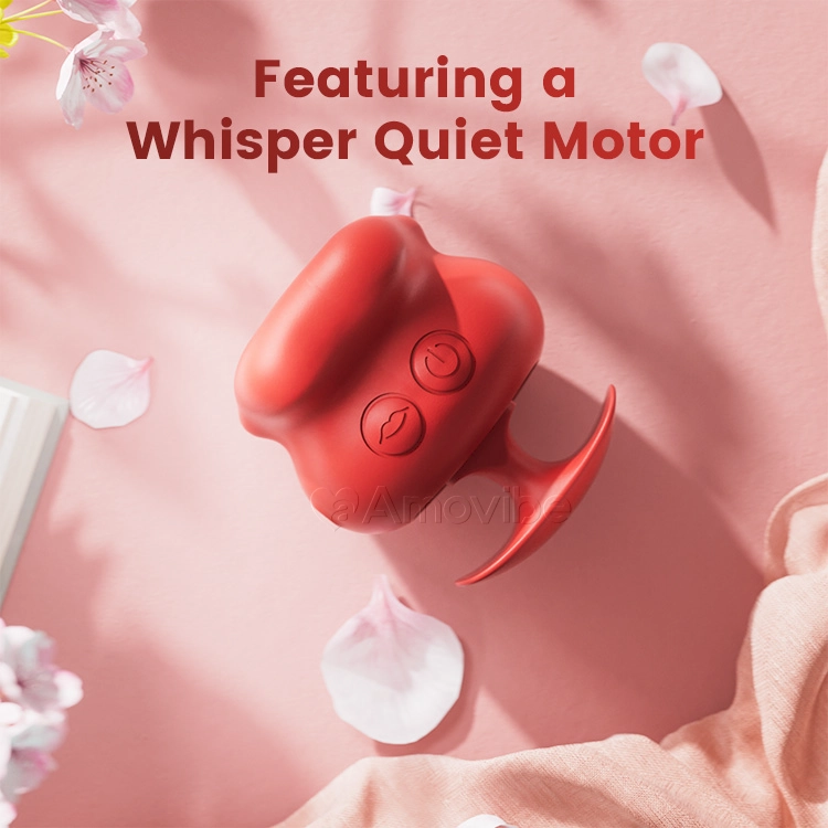 Finger Grip Vibrator with 10 Kissing & Vibrating