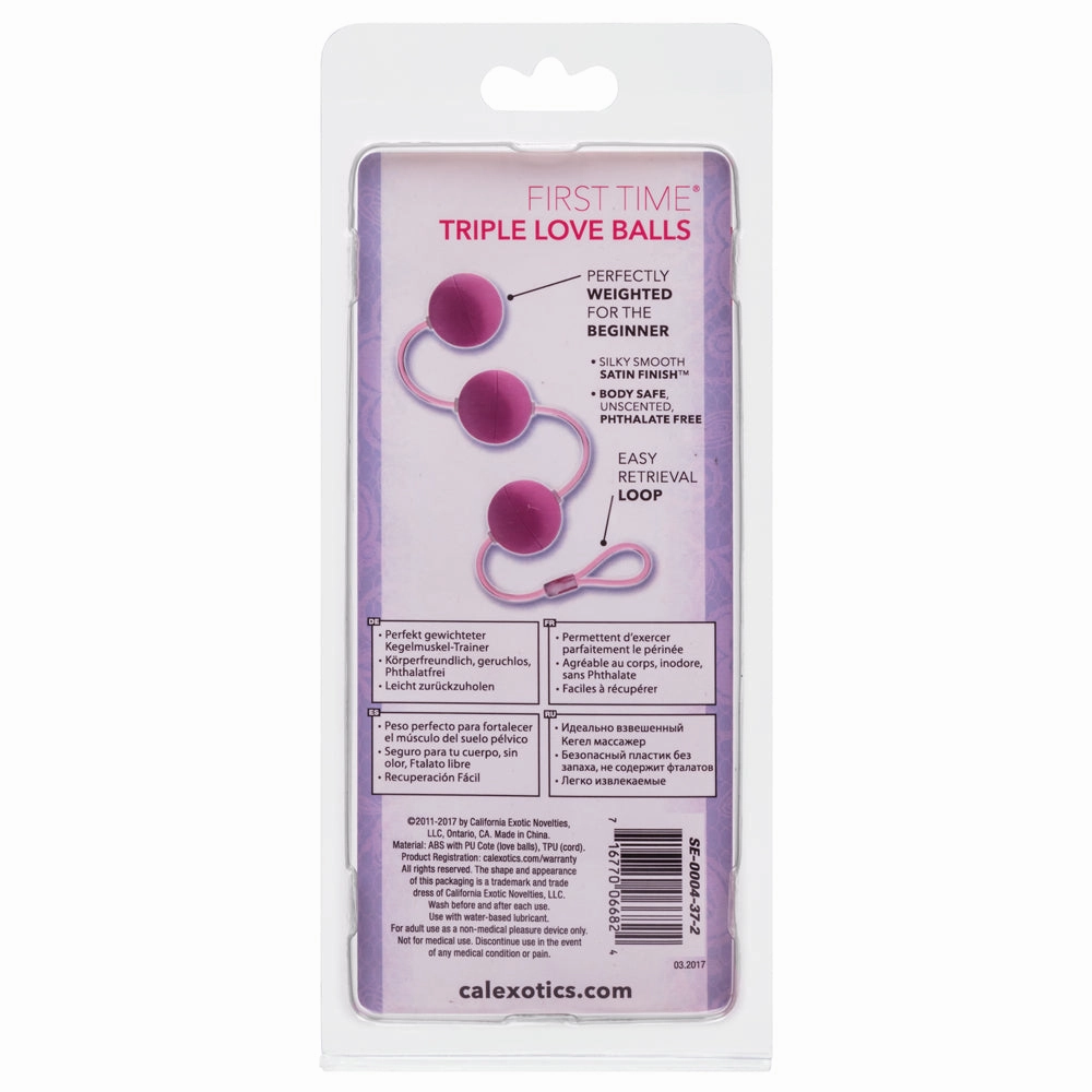 First Time - Triple Love Balls
