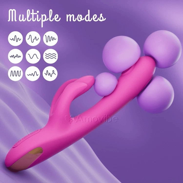 G spot Tapping Vibrator with Clit Massaging & Vibration