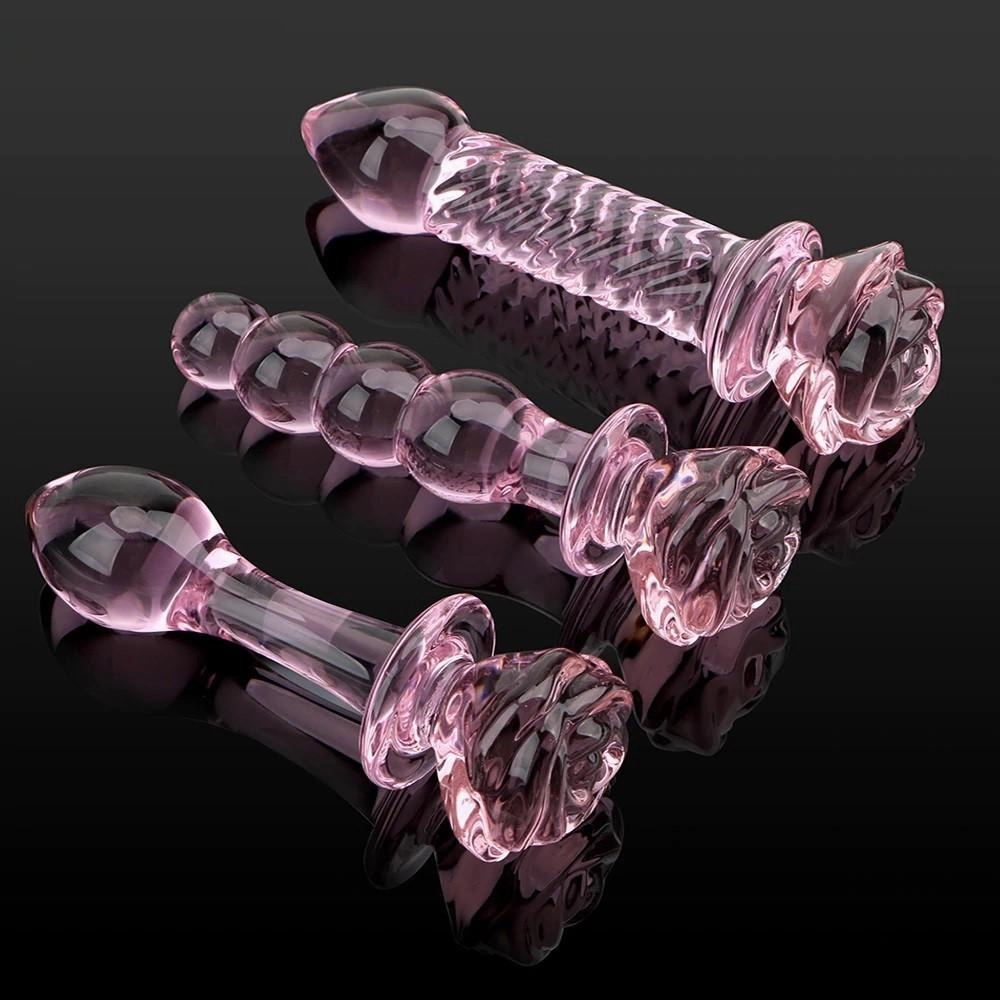 Glass Dildo Set