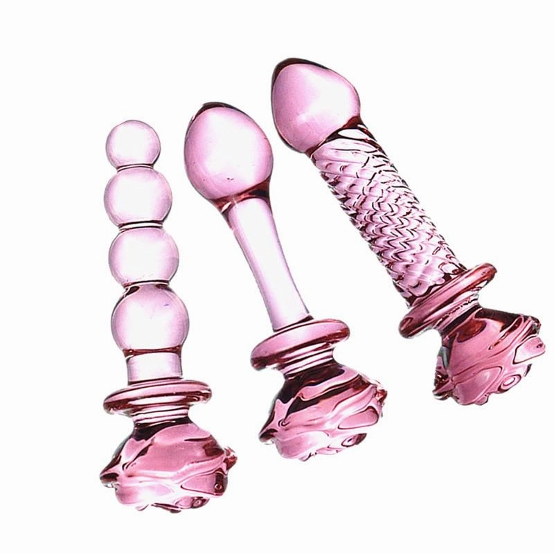 Glass Dildo Set