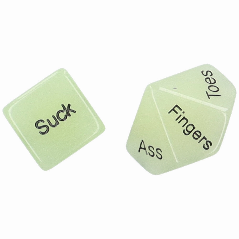 Glow-in-the-Dark Sex Dice