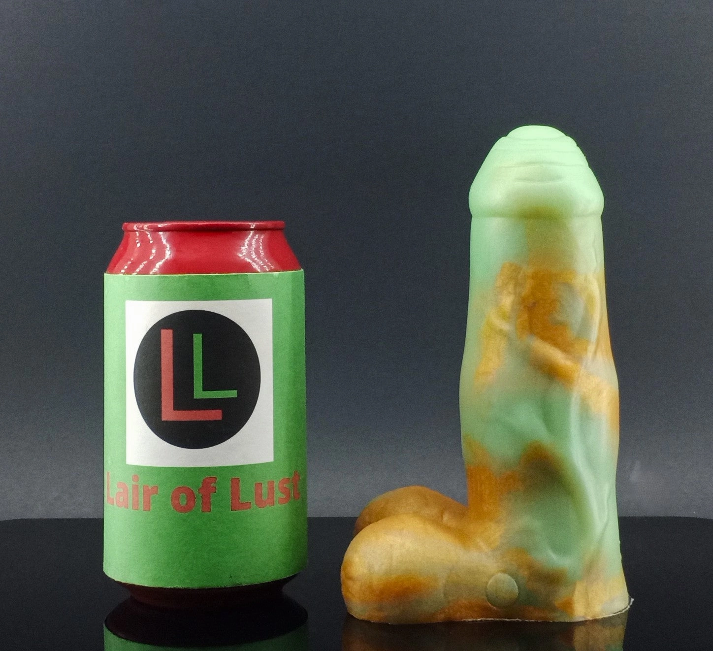 Goblin King - Medium Size - Copper and Sea Green Marble - 00-30 Firmness