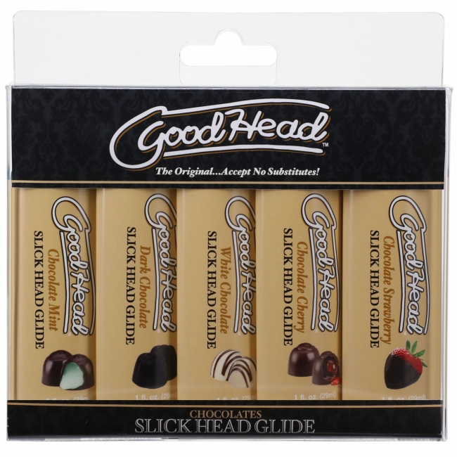 GoodHead Slick Head Glide Chocolates - 5 Pack