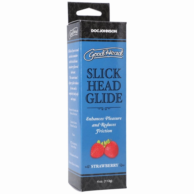 GoodHead Slick Head Glide Strawberry - 4 oz.