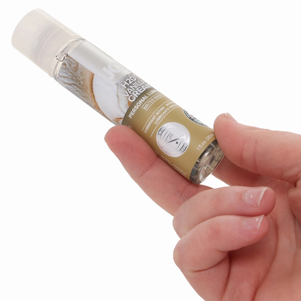 H2O Flavored Lube 1oz/30ml in Vanilla Cream