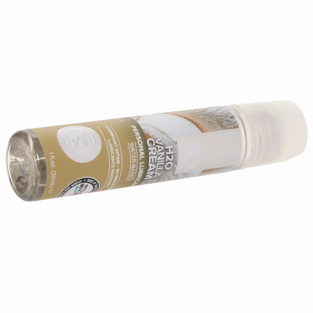 H2O Flavored Lube 1oz/30ml in Vanilla Cream