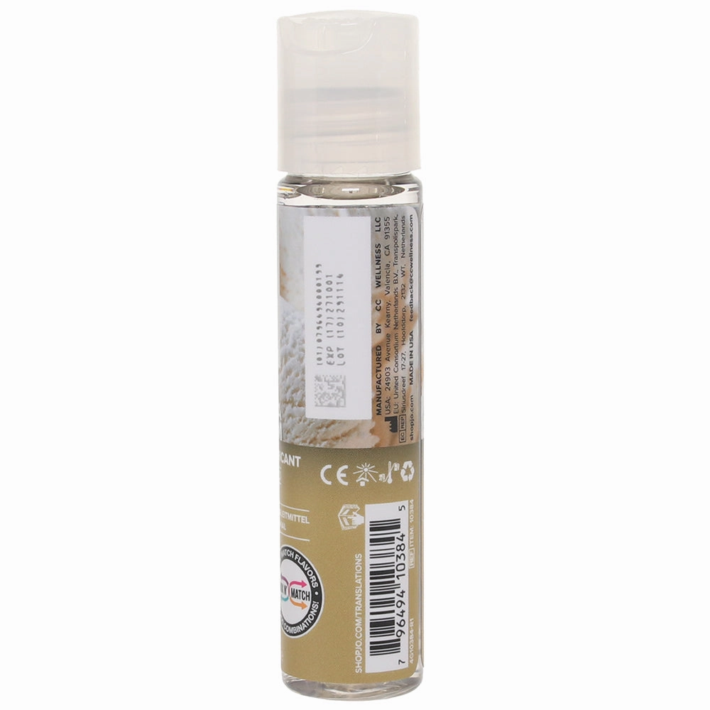 H2O Flavored Lube 1oz/30ml in Vanilla Cream