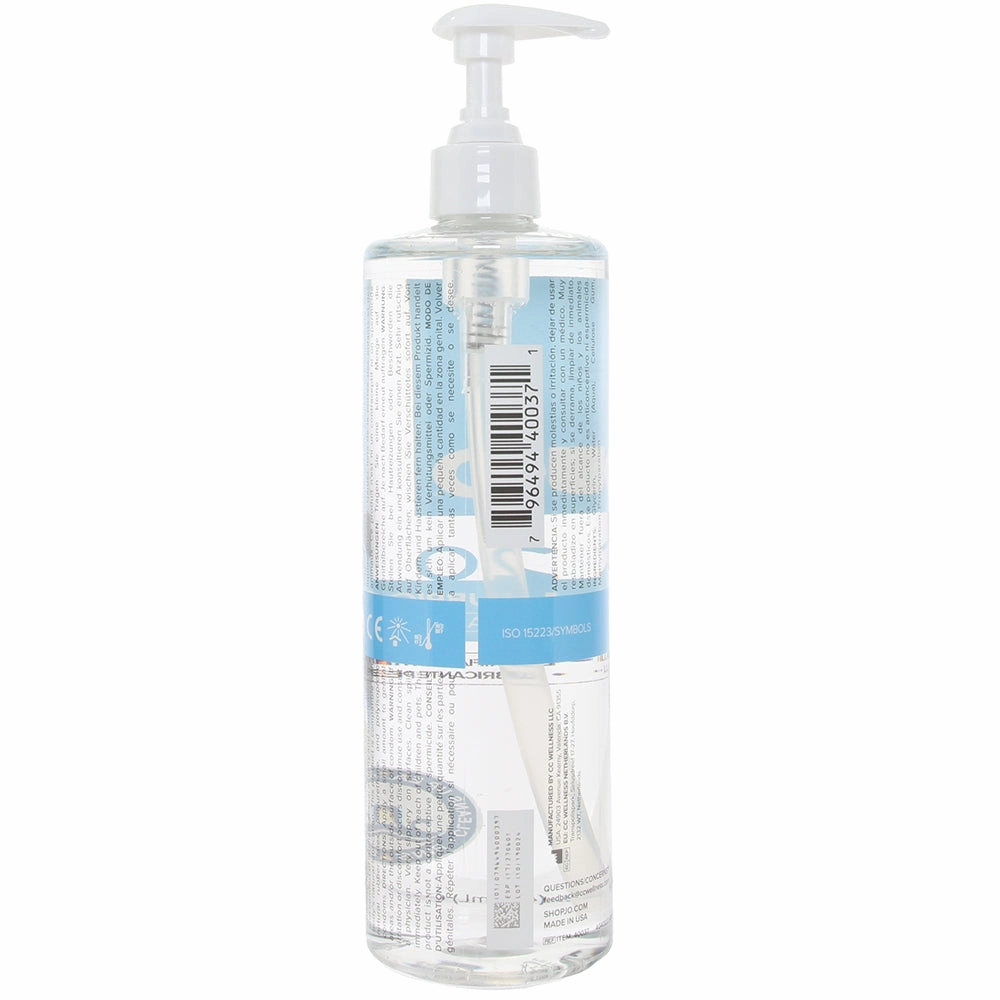 H2O Personal Lubricant in 16oz/480ml