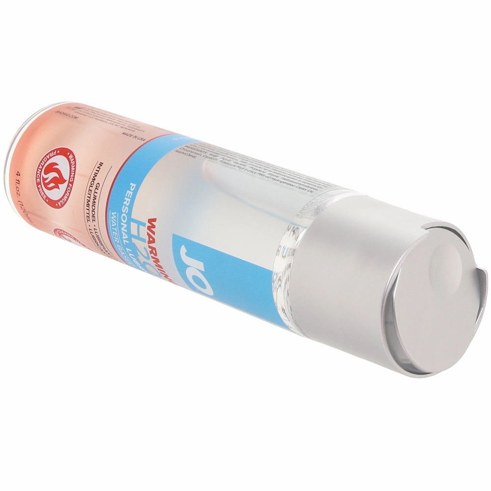 H2O Warming Personal Lube in 4oz/120ml