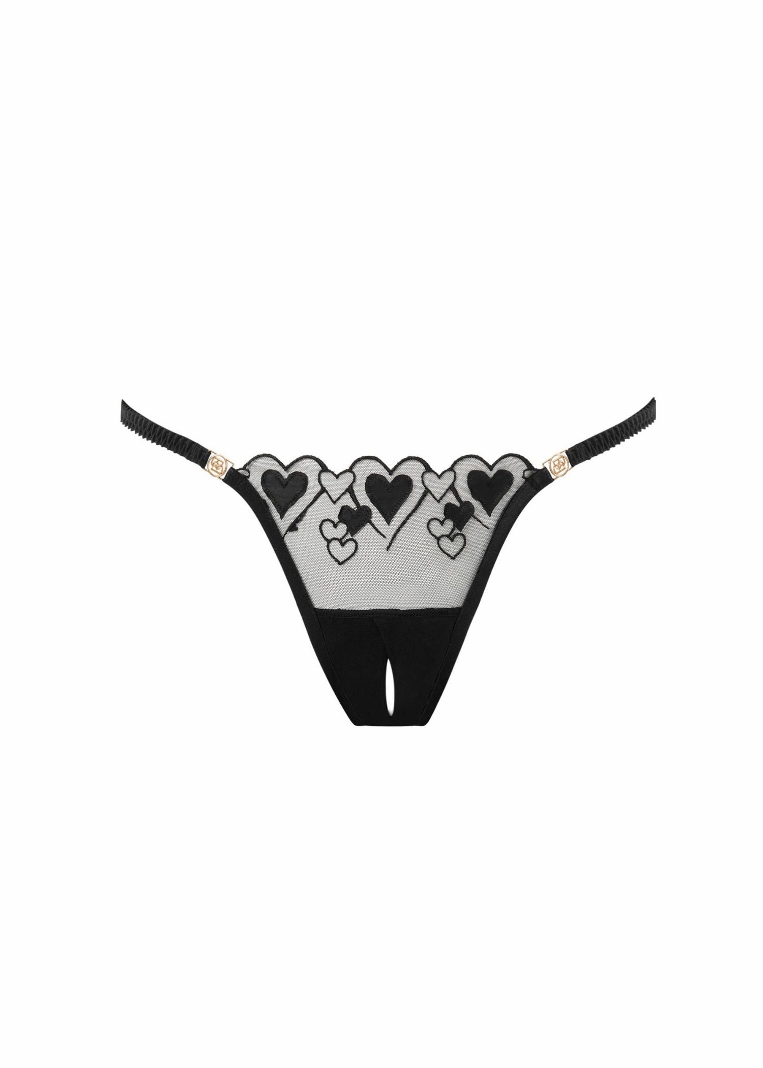 Harlow Open Panty (Black)