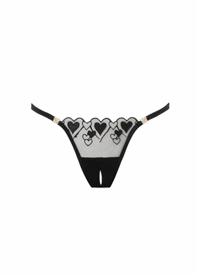 Harlow Open Panty (Black)