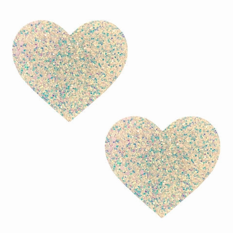 Heart Glitter Pasties Nipple Covers