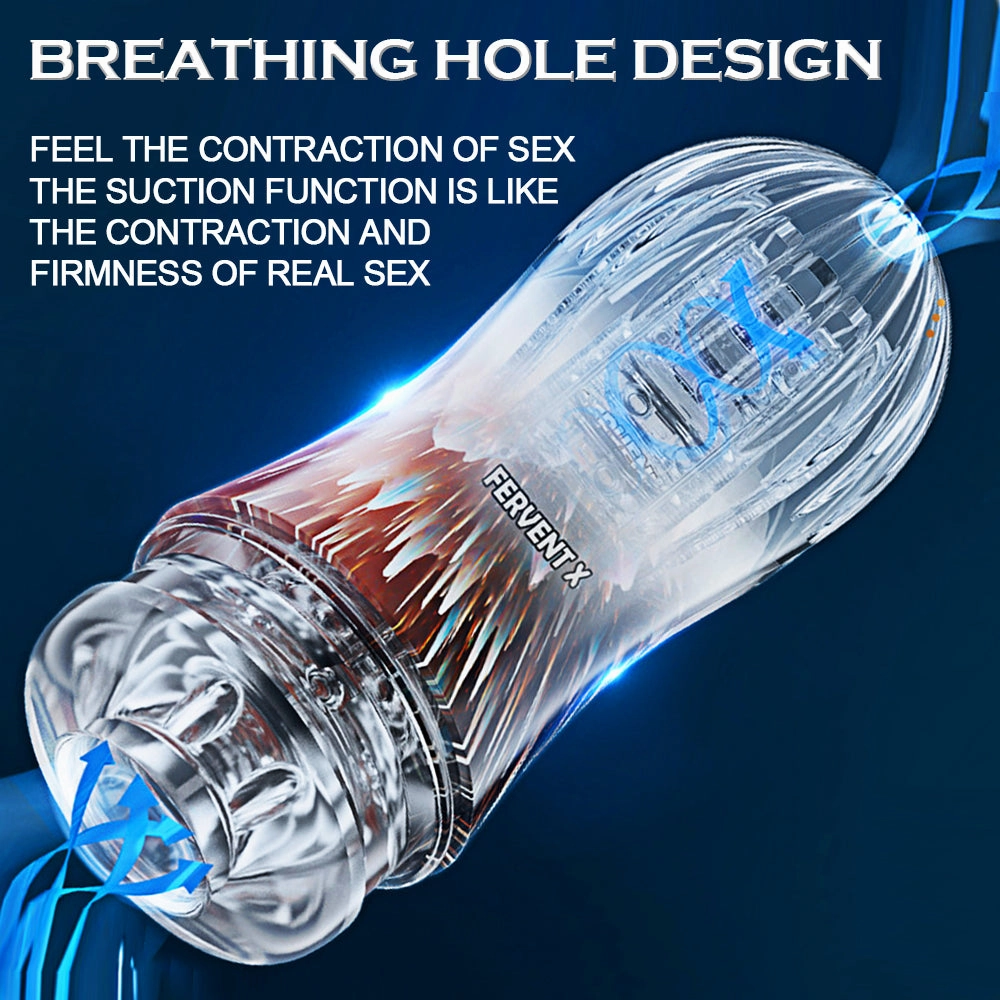 Honey - Male Masturbator Cup Soft Pussy Sex Toys Transparent Vagina Adult Vacuum Pocket Cup