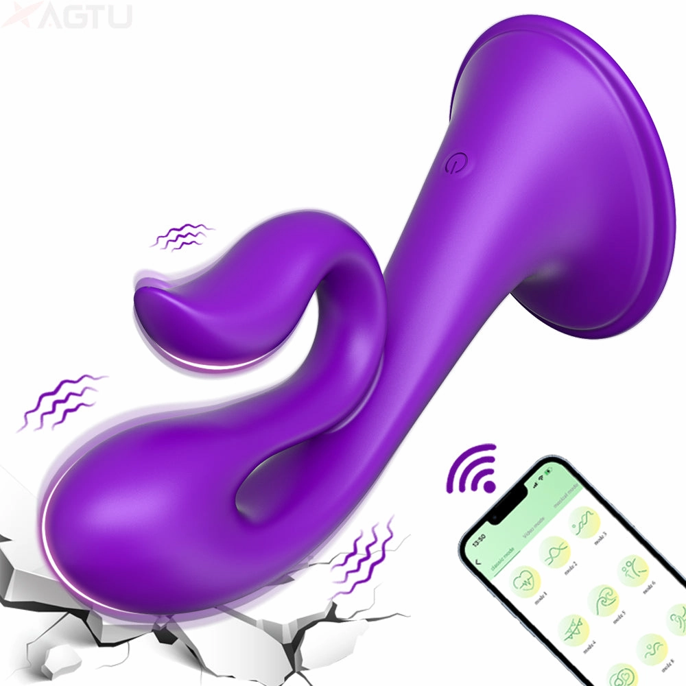 Horn-APP Control G-spot Vibrator Dildo for Women Clit Clitoris Stimulator