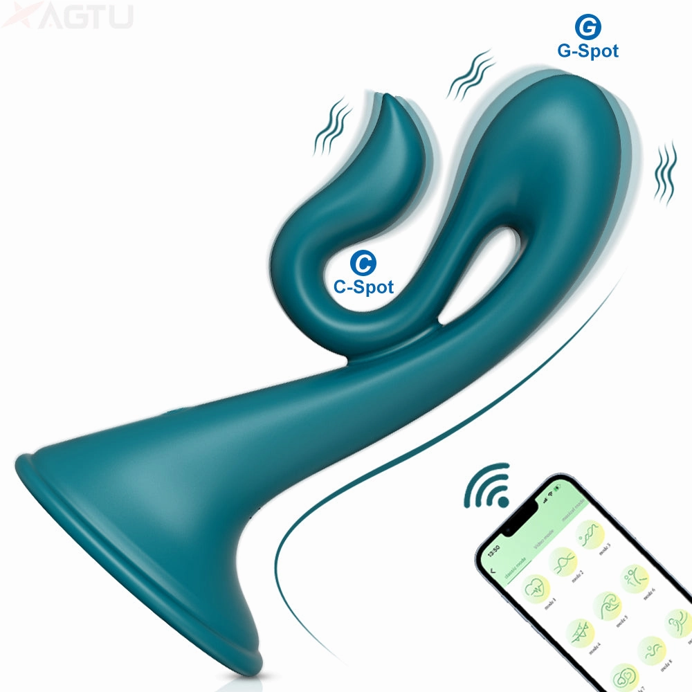 Horn-APP Control G-spot Vibrator Dildo for Women Clit Clitoris Stimulator