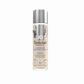 JO Naturals Lavender Tahitian Vanilla Massage Oil