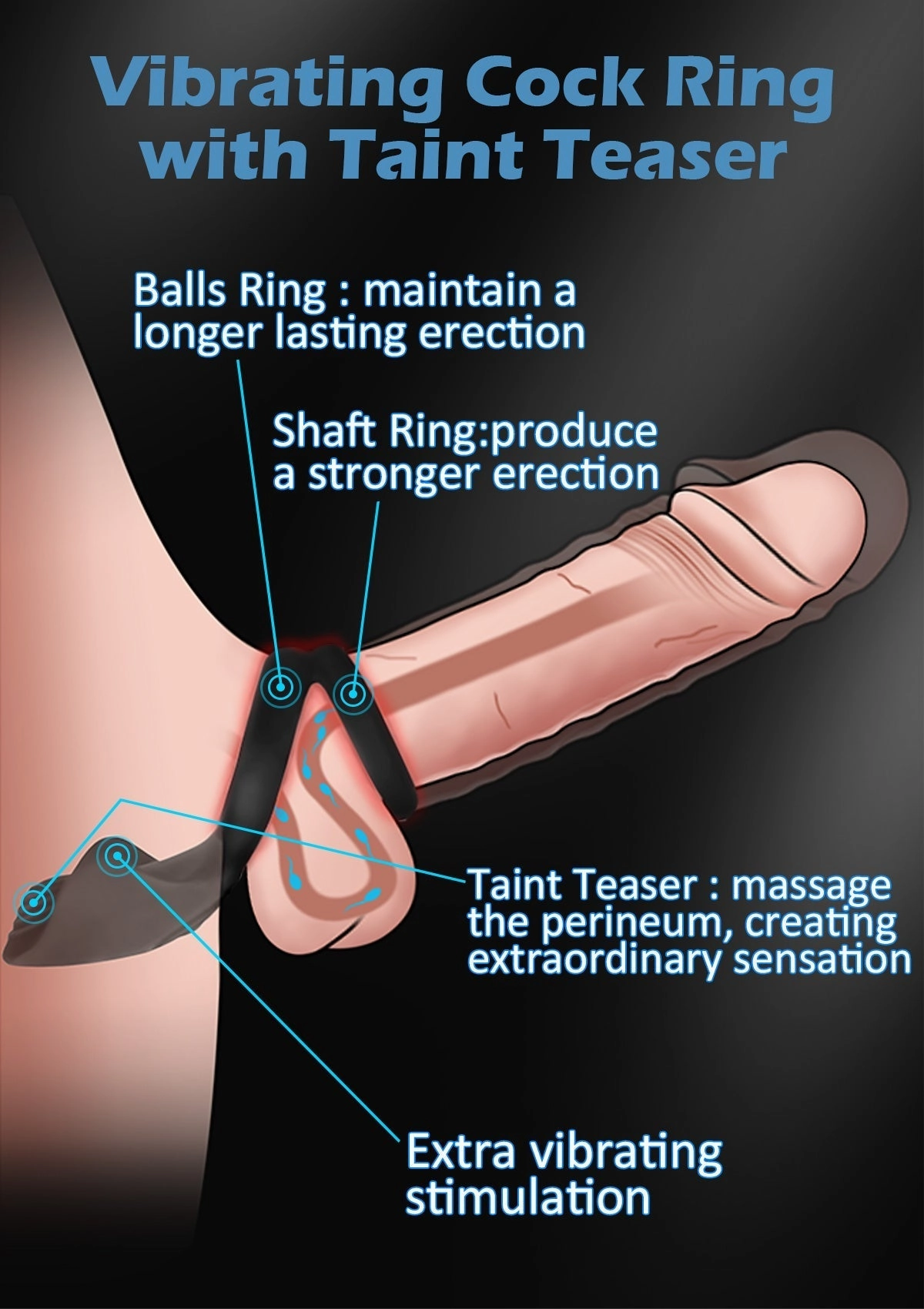Josephine - Vibrating Cock Ring
