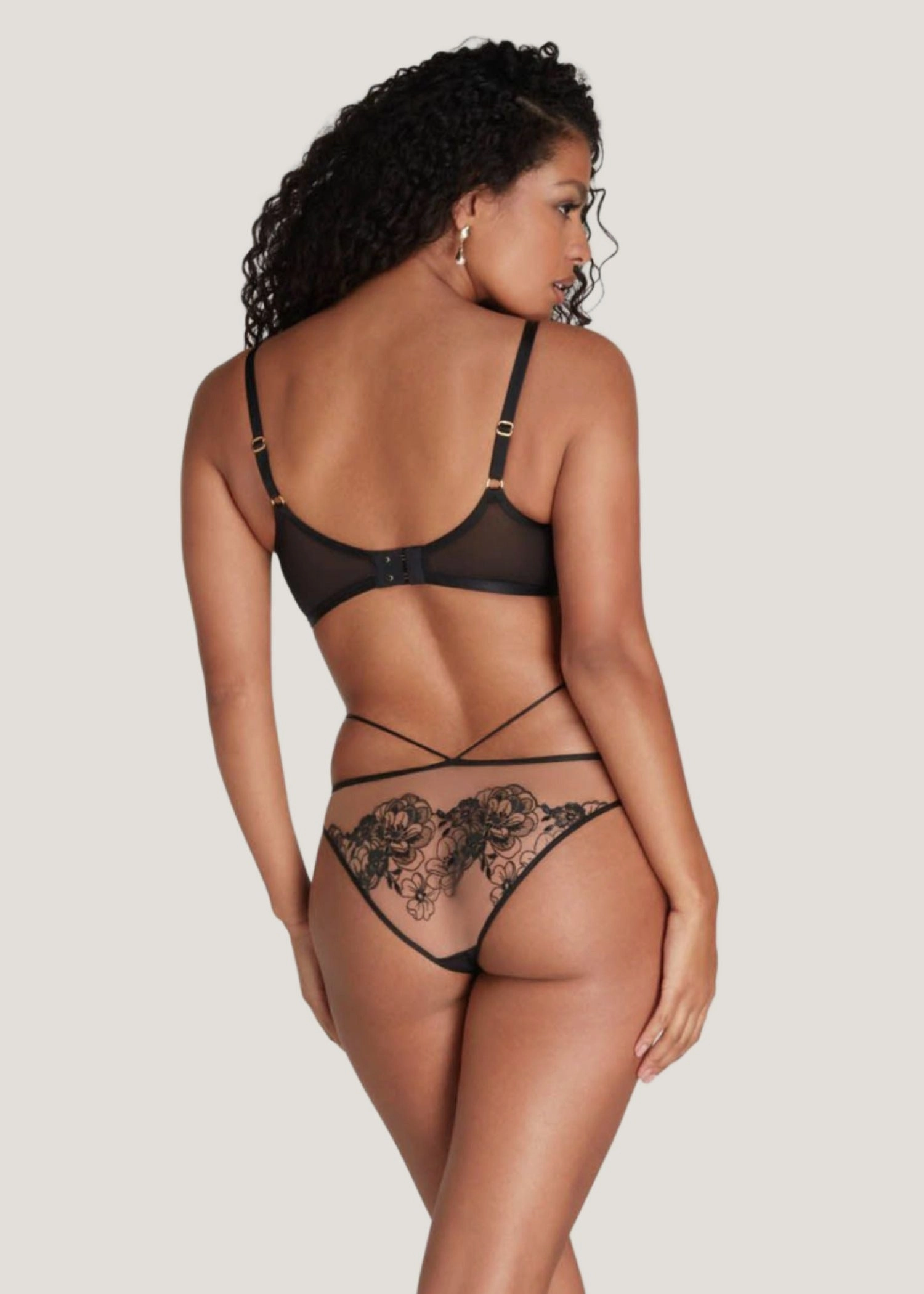 Kalia Bra (Black / Sand)