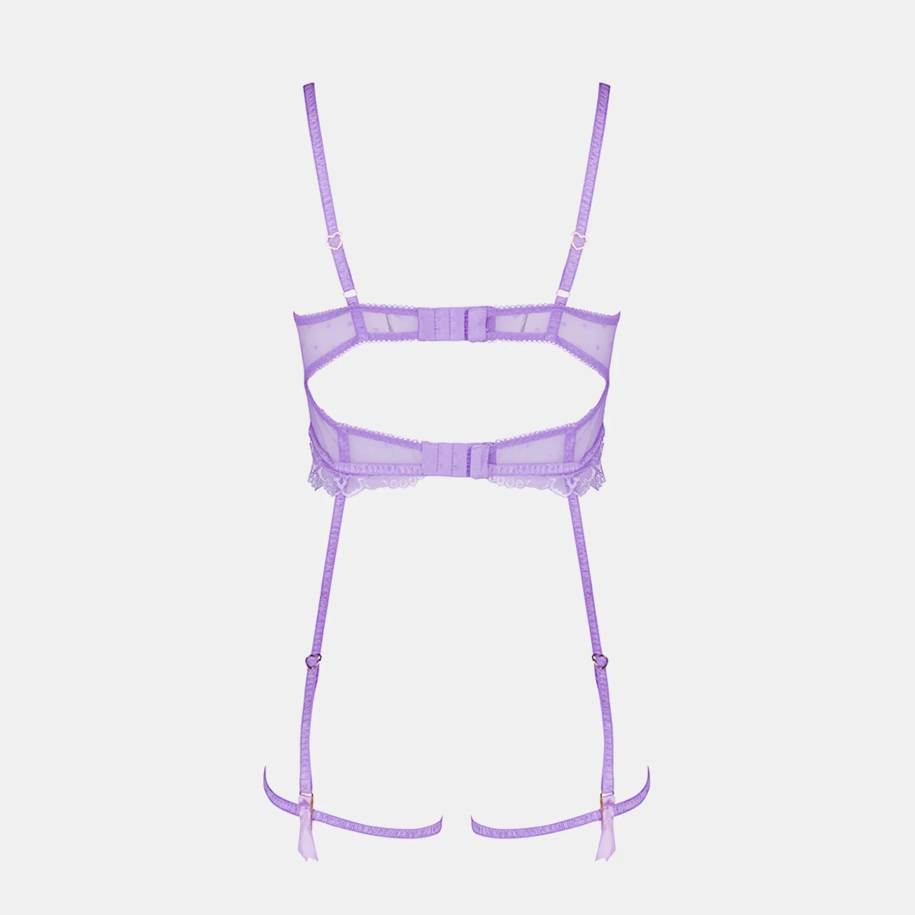 Lights On Bustier   Suspenders