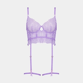 Lights On Bustier   Suspenders