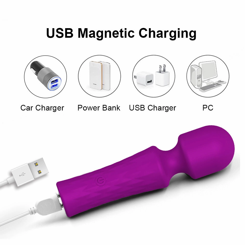Mini Wand Vibrator for Clitoris Stimulation 10 Modes - M3
