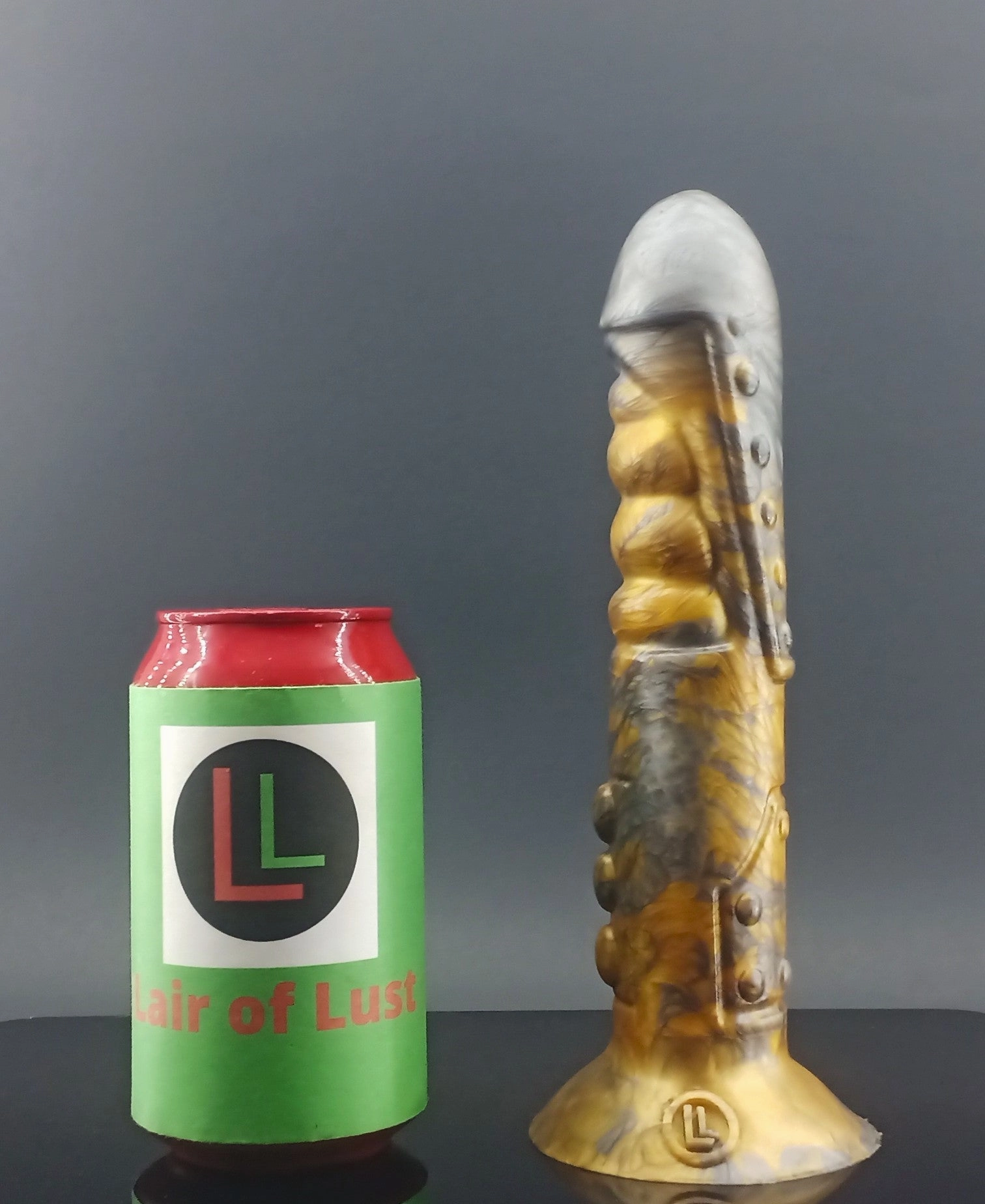 Model R 34 - Robot Dildo - Copper and Silver - 00-30 Firmness