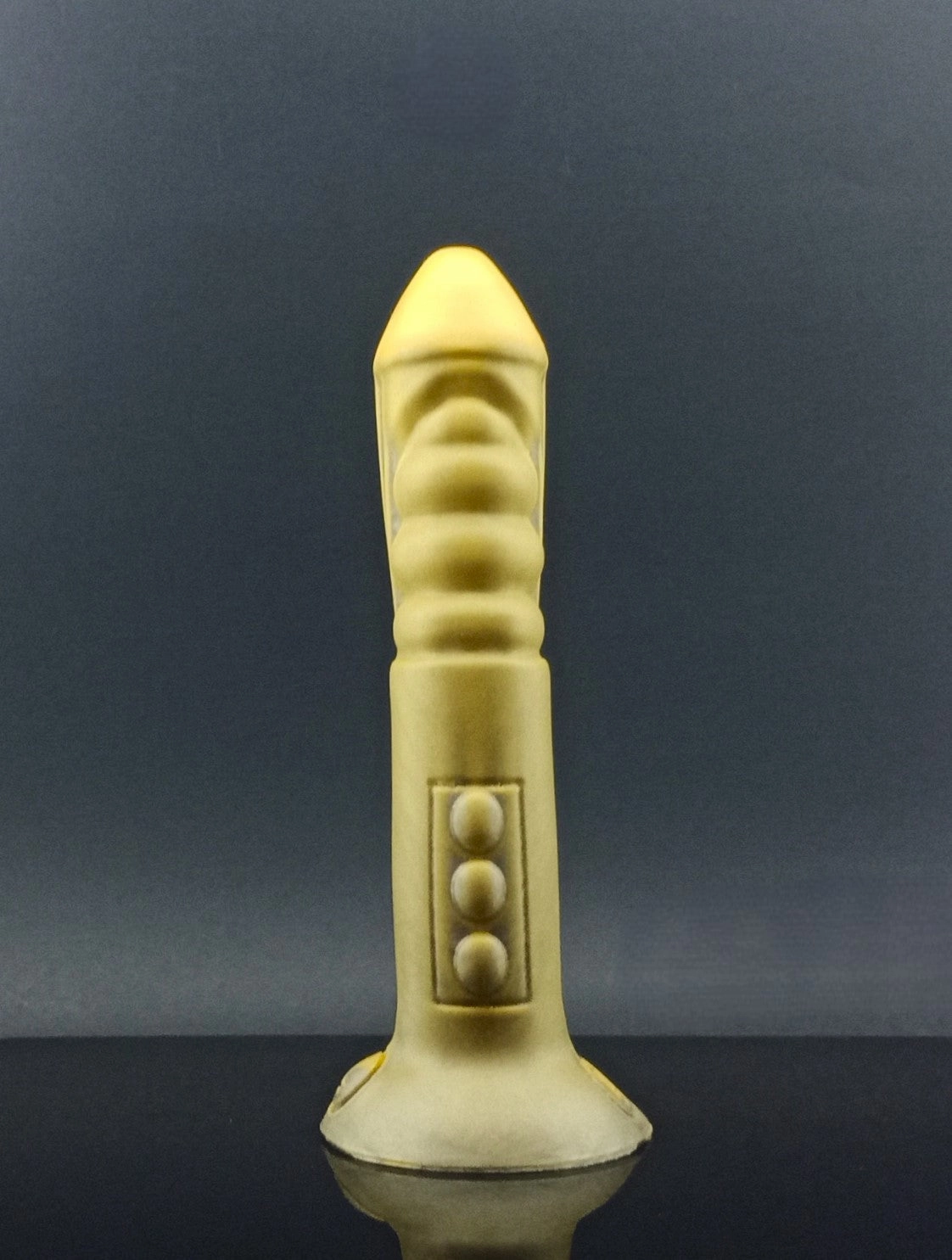 Model R 34 - Robot Dildo - Copper over Silver - 00-30 Firmness