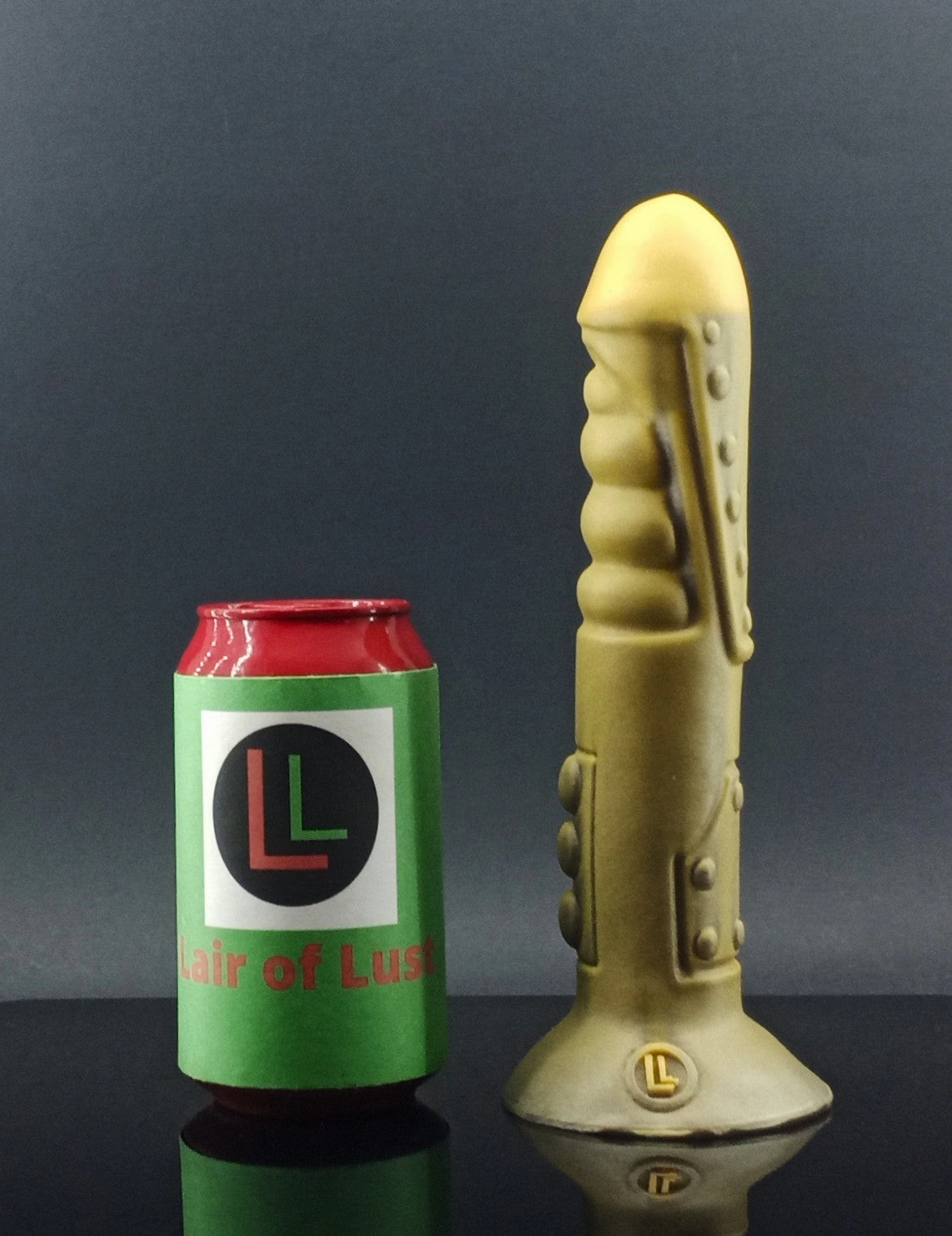 Model R 34 - Robot Dildo - Copper over Silver - 00-30 Firmness