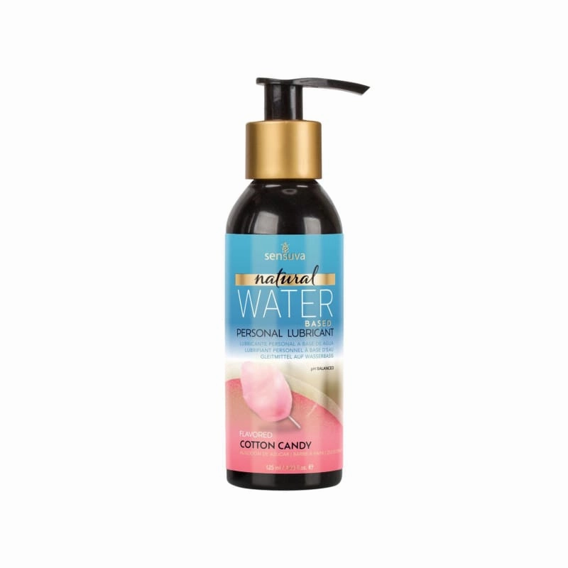Natural Water-Based Personal Lubricant 4.23 Fl. Oz. - Cotton Candy