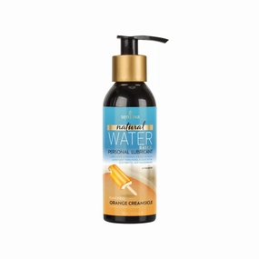 Natural Water-Based Personal Lubricant - Orange Creamsicle 4 Fl. Oz. (125ml) Bottle