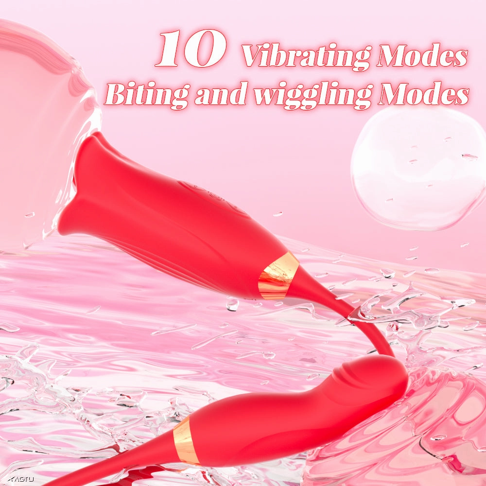 Nibbler Pro - Lip Biting Vibrator with Wiggle Finger Shaped Vibrator