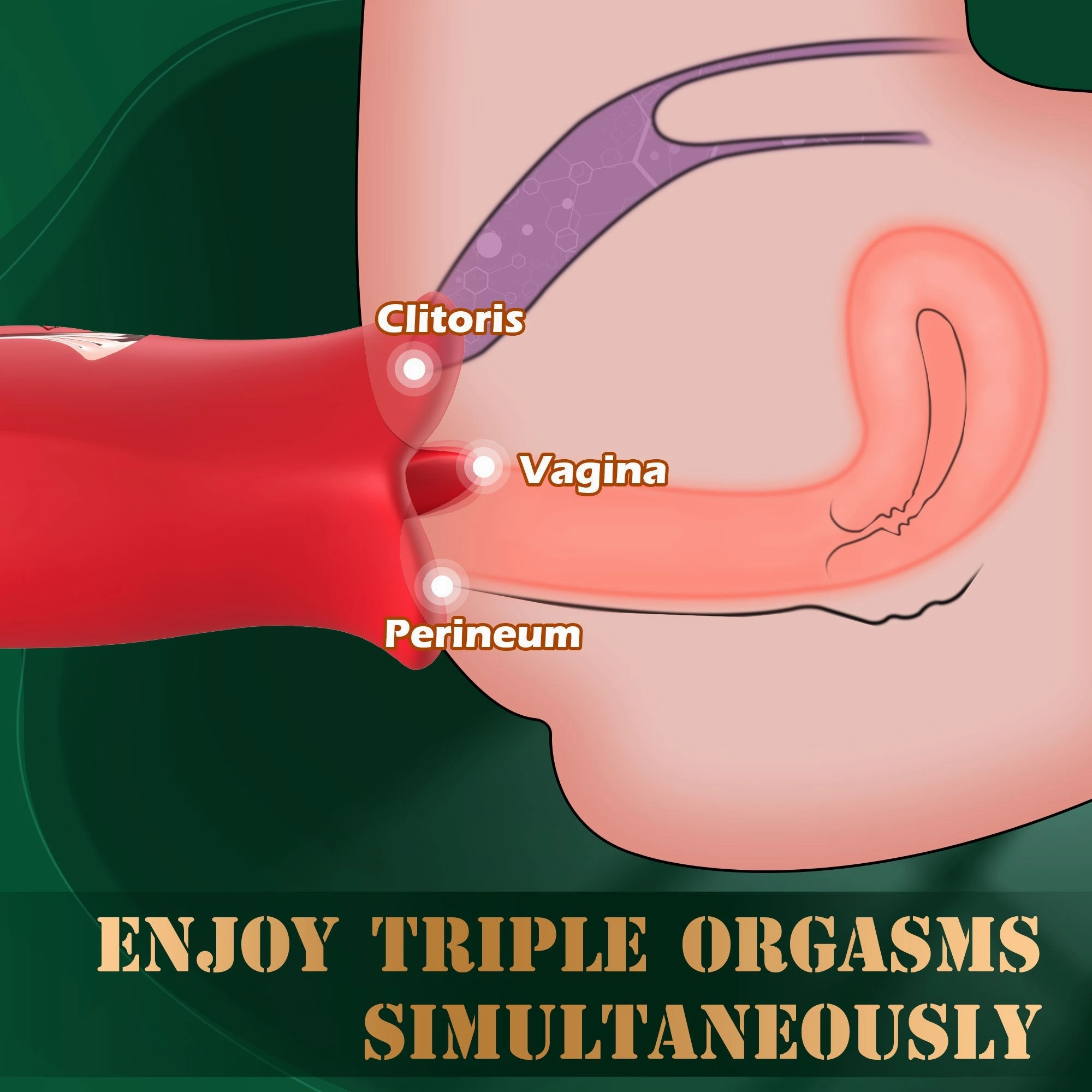 OralPro - Kissing Vibrator with Vibrating Tongue