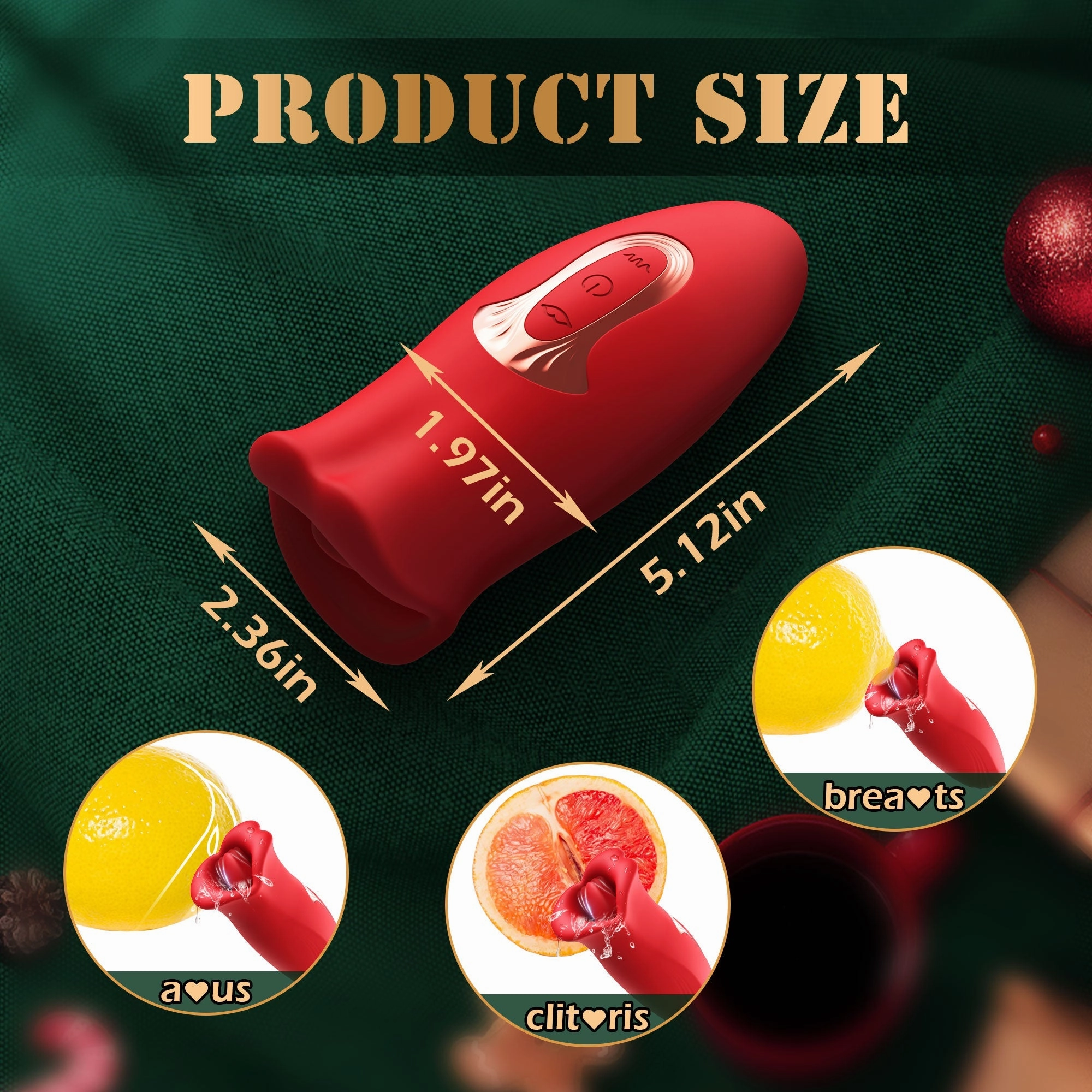 OralPro - Kissing Vibrator with Vibrating Tongue