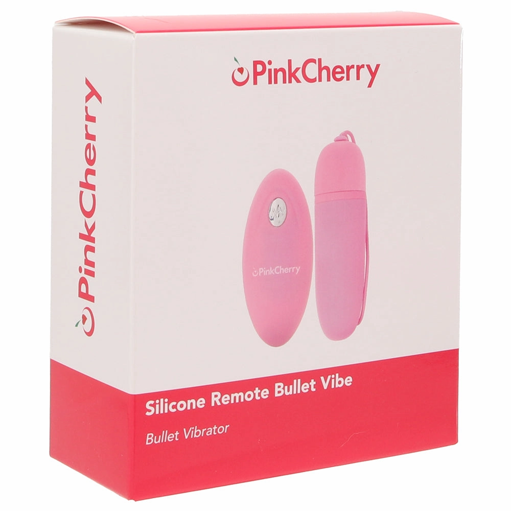 PinkCherry Silicone Remote Bullet Vibe