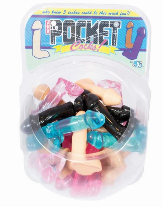 Pocket cocks tub of 30