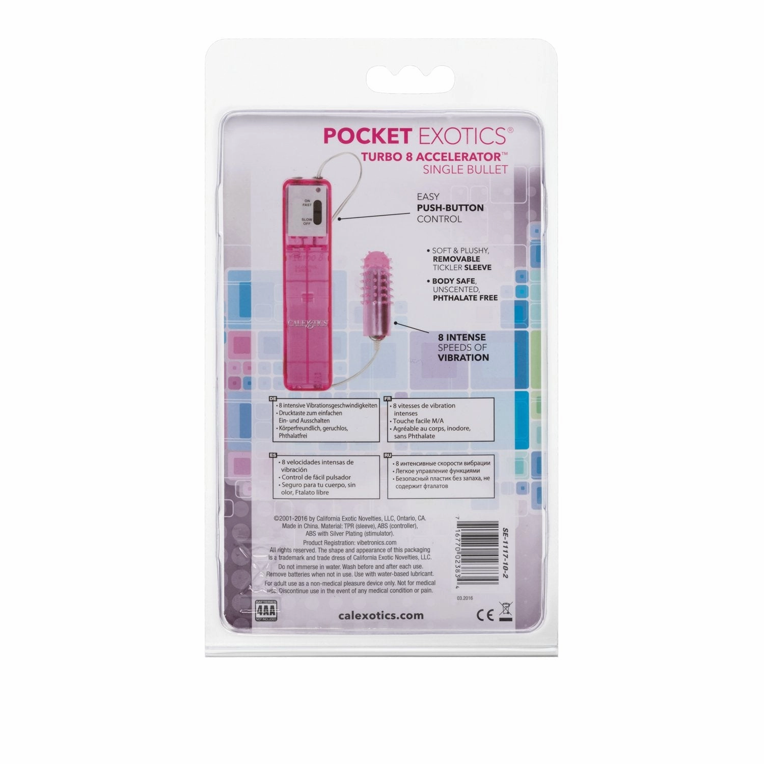 Pocket Exotics Turbo 8 Accelerator Single Bullet
