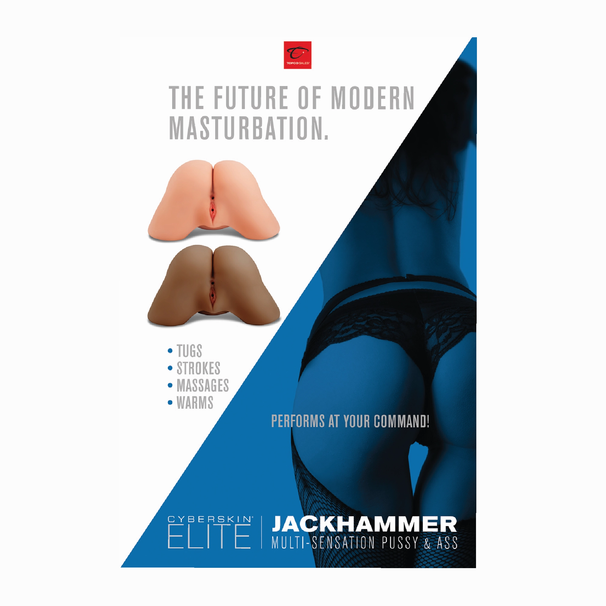 Poster CyberSkin Elite Jackhammer, 24 x 36 (Double Sided)