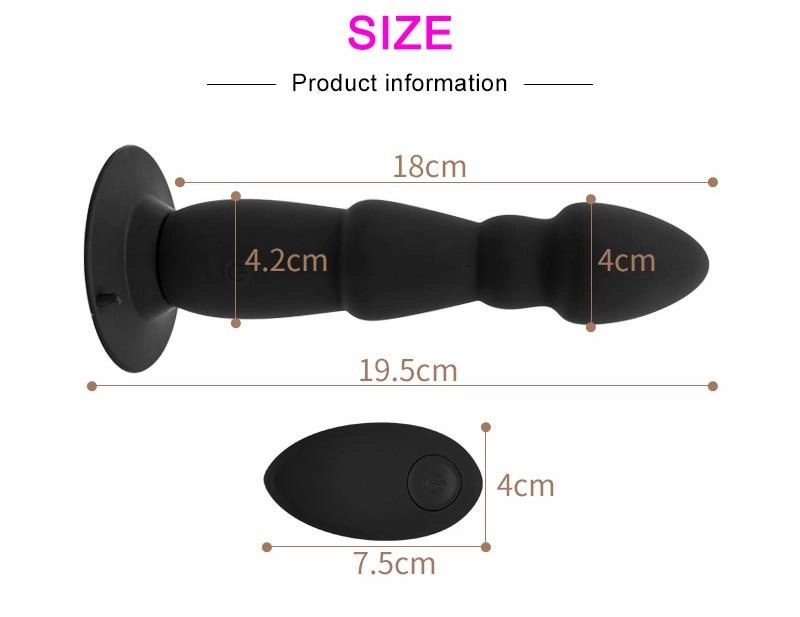 Remote Anal Vibrator