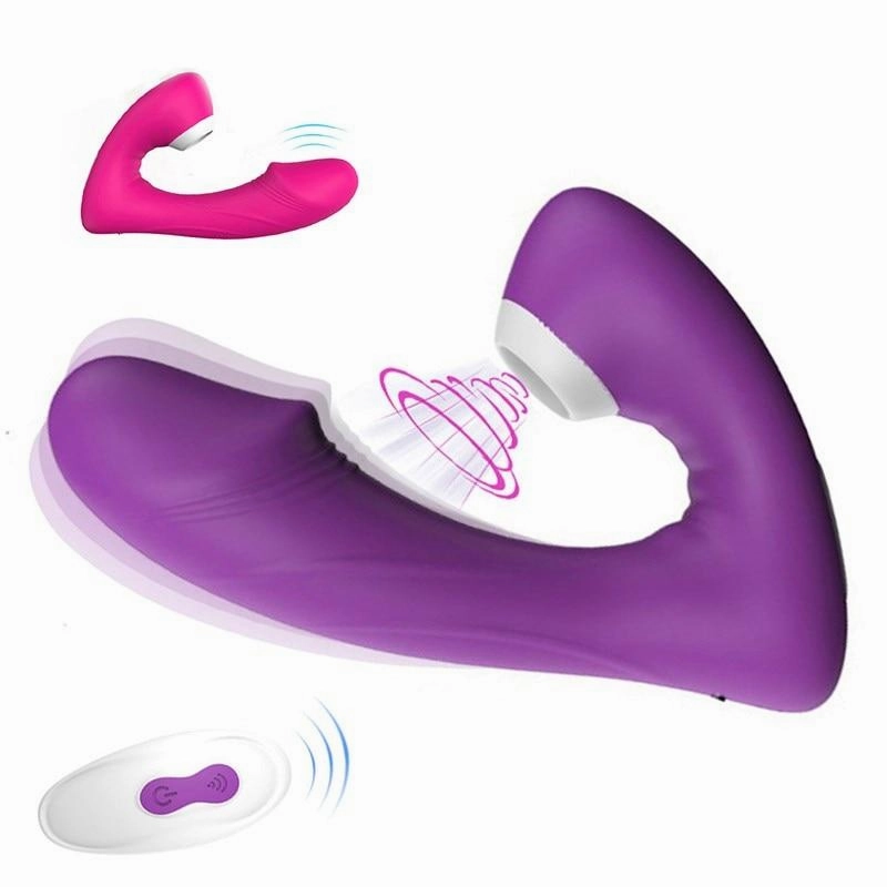 Remote Control Sucker Vibrator