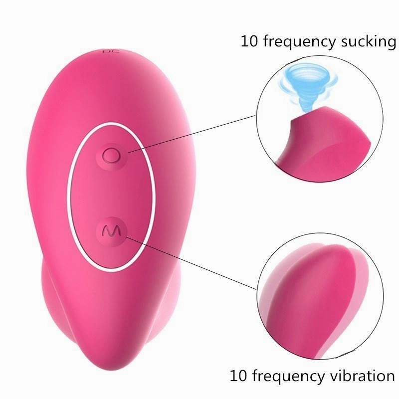 Remote Control Sucker Vibrator
