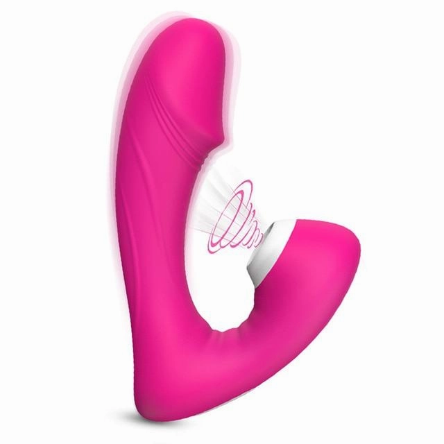 Remote Control Sucker Vibrator
