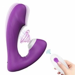 Remote Control Sucker Vibrator