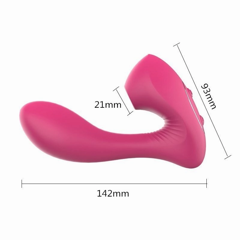 Remote Control Sucker Vibrator