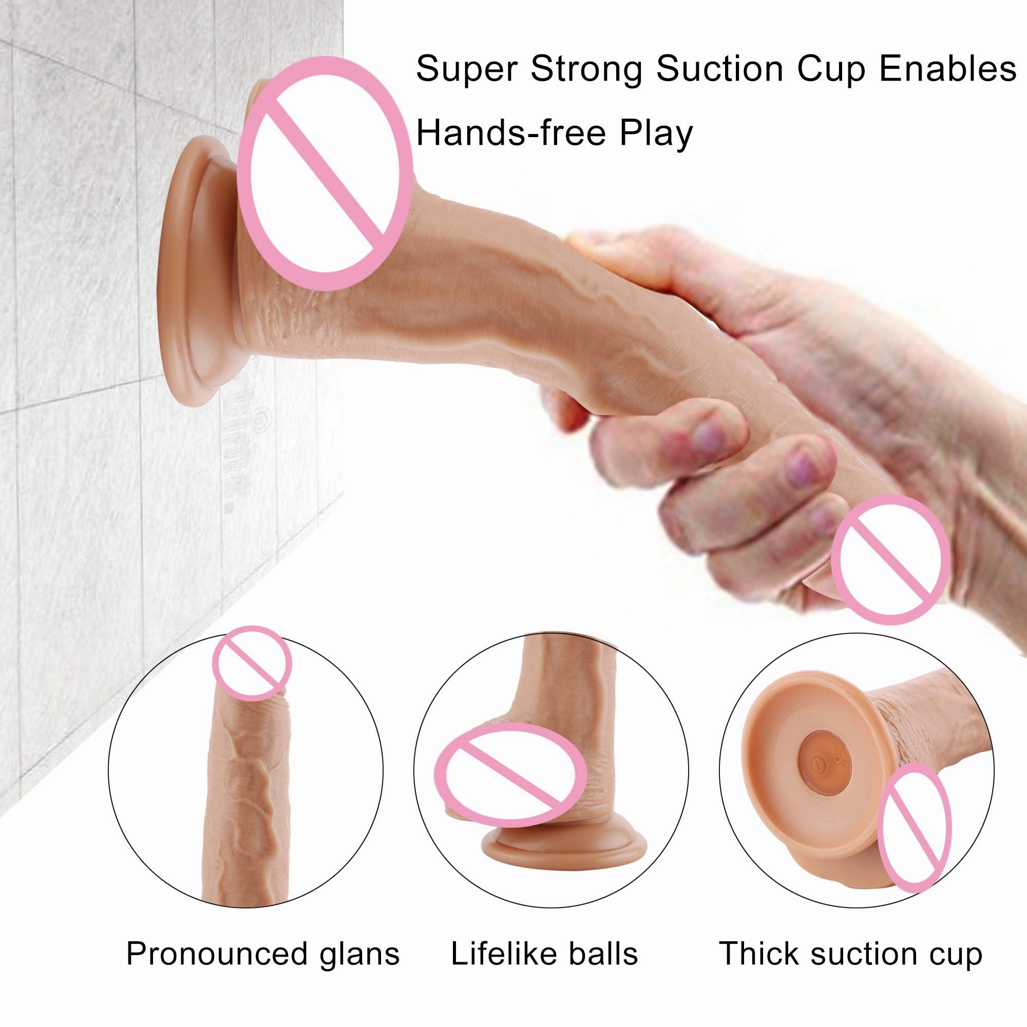 Remote Control Thrusting Dildo