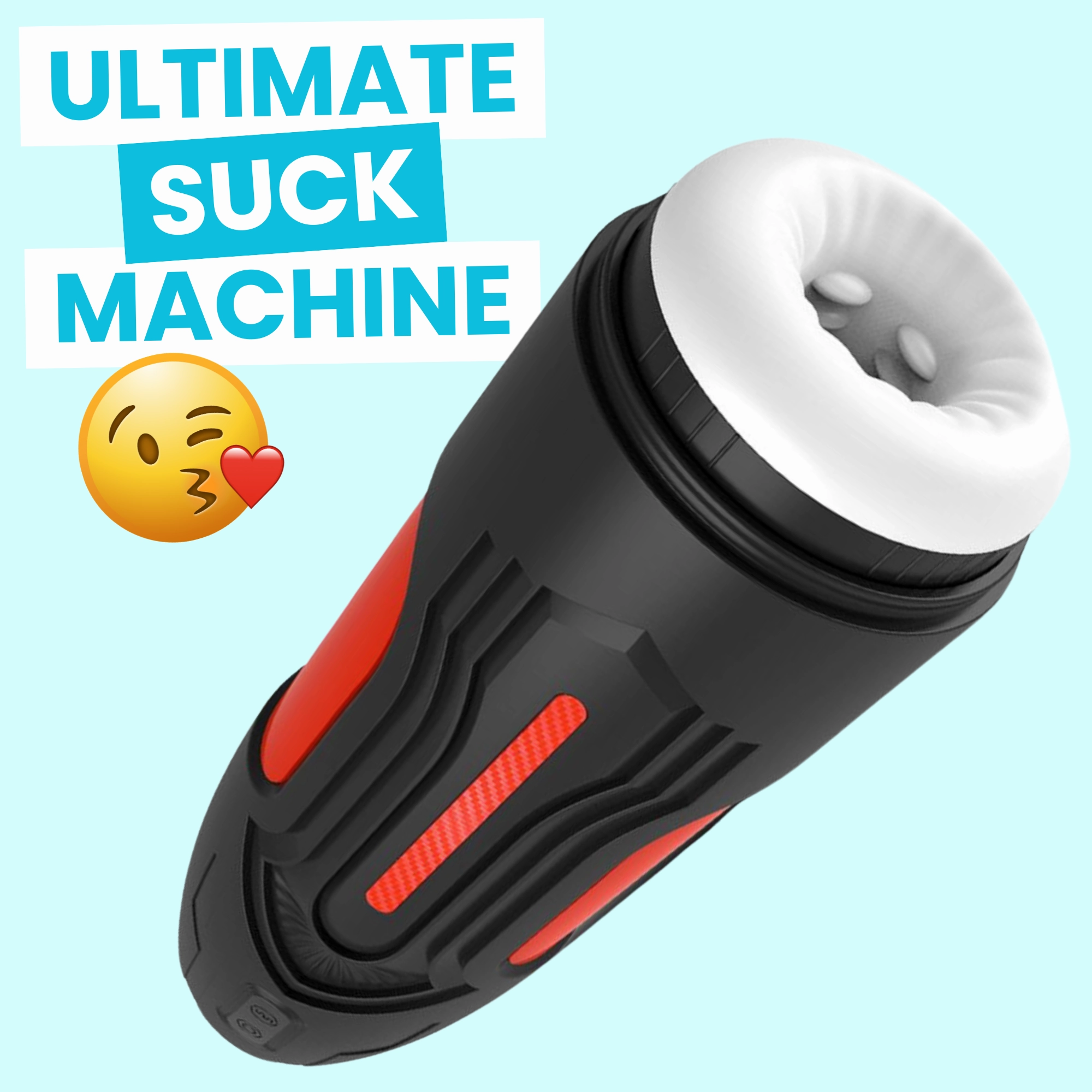 Robo Blow - Sucking and Vibrating Male Masturbator