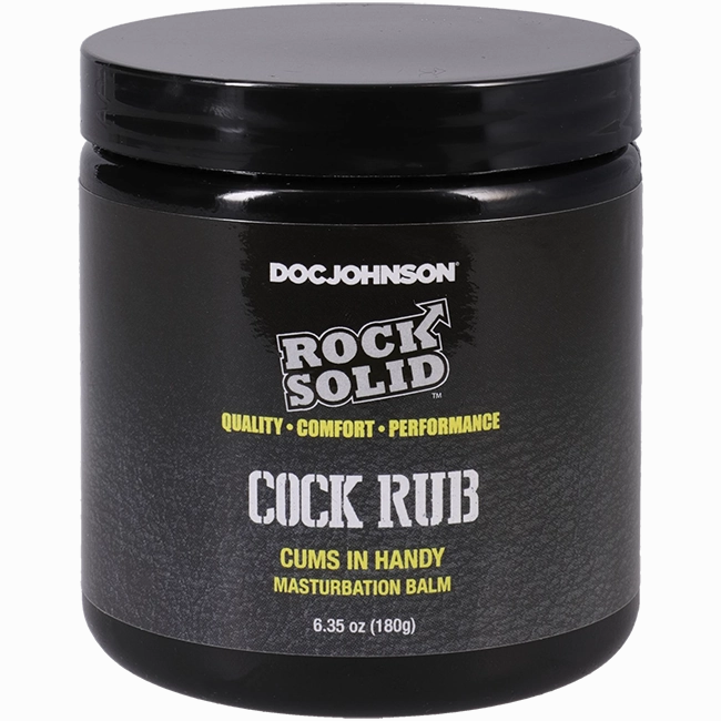 Rock Solid Cock Rub Masturbation Balm