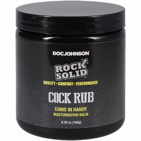 Rock Solid Cock Rub Masturbation Balm